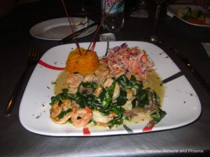 feasting in Puerto Vallarta: shrimp dish at Jorge's Hideaway Shrimp Shack