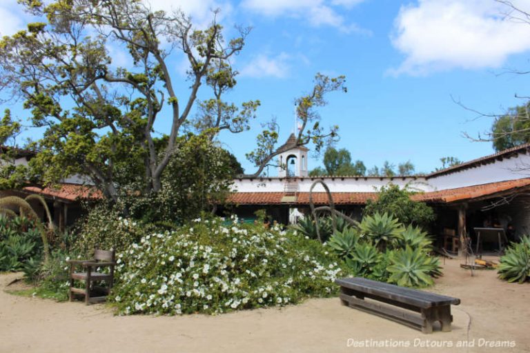 La Casa de Estudillo Historic Adobe House in Old Town San Diego