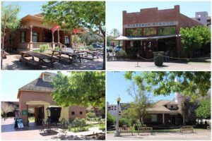 A collection of the building sin Heritage Square, Phoenix