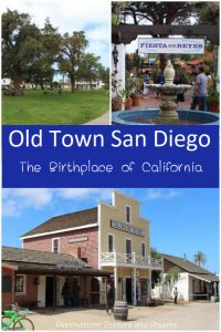 Old Town Diego in San Diego, California has historic sites and modern shops and entertainment #California #SanDiego #history #entertainment