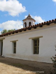 Historic adobe house Casa de Estucillo in Old Town San Diego State Historic Park