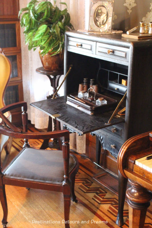 Desk at Rosson House