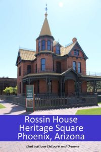 Rosson House Museum in Heritage Square takes you back to the late nineteenth and early twentieth centuries in Phoenix, Arizona #Arizona #phoenix #museum #history