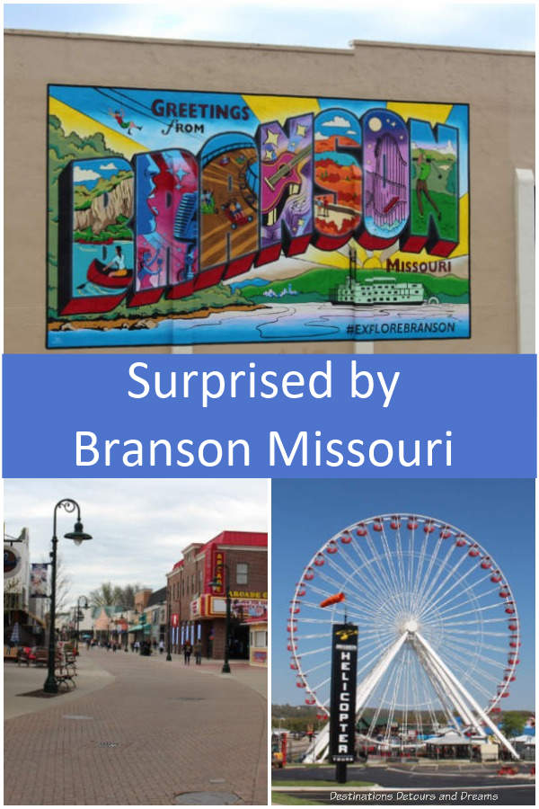 Surprised by Branson, Missouri - so much to see and do in this friendly "small town" city in the scenic Ozarks #Branson #Missouri #Ozarks 