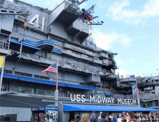 USS Midway Museum in San Diego, California
