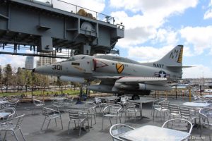 Eating deck at USS Midway