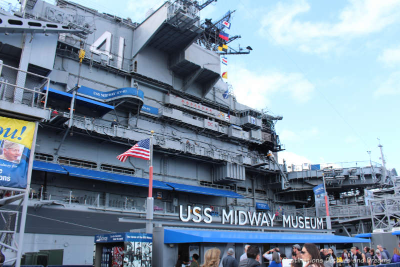 USS Midway Museum in San Diego, California
