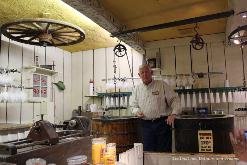 Candlemaker at Silver Dollar City Candlemaker at Silver Dollar City