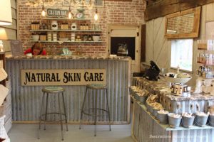 Natural sin care shop at Silver Dollar City