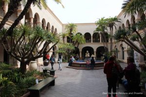 House of Hospitality courtyard at Balboa Park