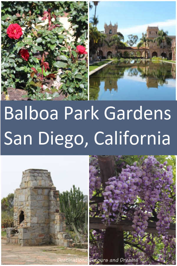 Balboa Park in San Diego, California contains several gardens for visitors to enjoy #California #SanDiego #garden #park 
