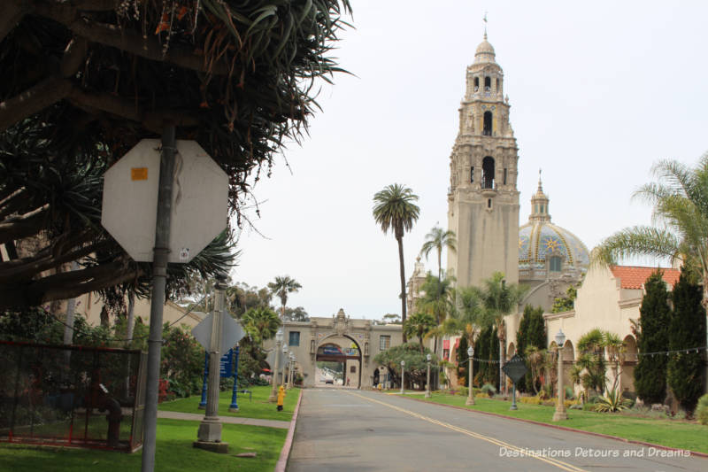 Balboa Park California Tower and dome