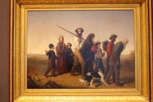 Union Refugees painting by George W. Pettitt