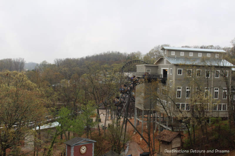 The Time Traveler roller coaster