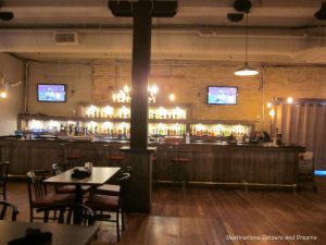 The Saddlery on Market restaurant in Winnipeg's Exchange District