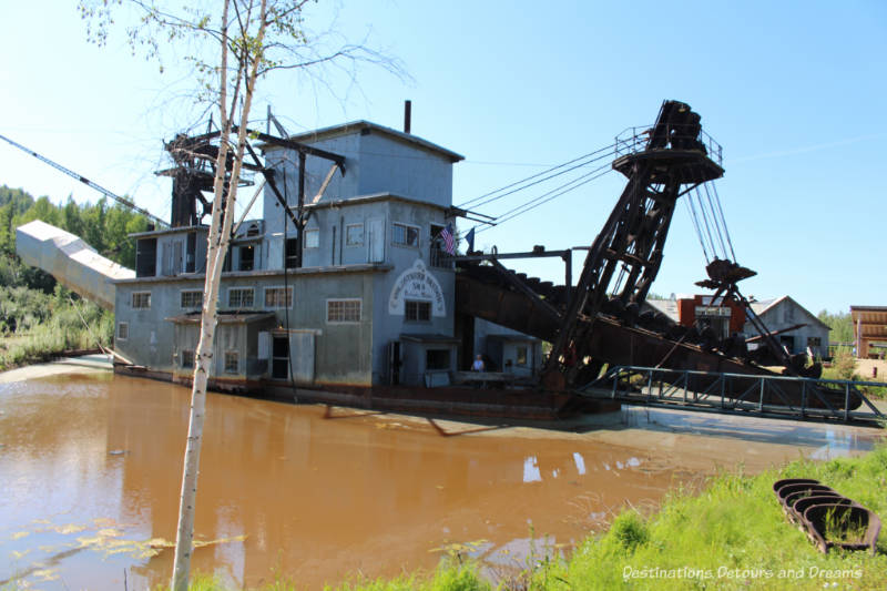 Gold Dredge 8 site Gold Drege 8 near Fairbanks, Alaska