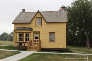 Hazel Cottage at Nellie McClung Heritage Site