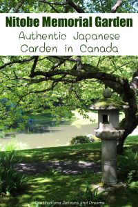 Nitobe Memorial Garden: an authentic Japanese garden in Canada on unviersity grounds in Vancouver, British Columbia #Canada #Vancouver #Britishcolumbia #garden #Japanesegarden