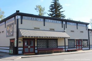 Palace Theatre in Pioneer Park in Fairbanks, Alaska