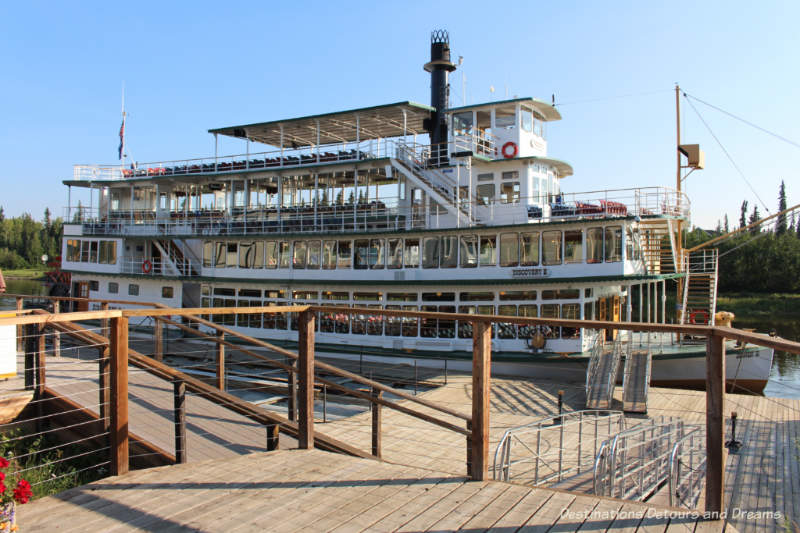 Riverboat Discovery sternwheeler excursion in Fairbanks, Alaska