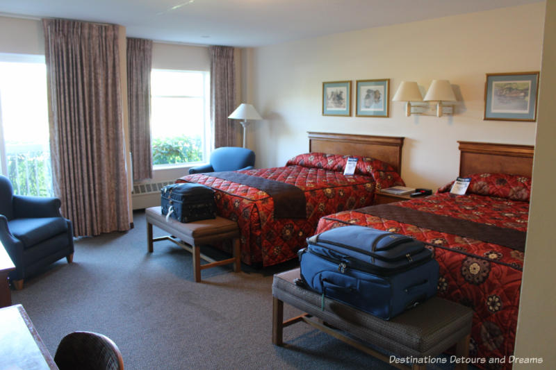 Room at Bear Lodge at Wedgewood Resort in Fairbanks, Alaska