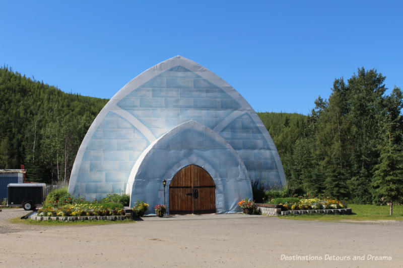 Aurora Ice Museum at Chene Hot Springs Resort