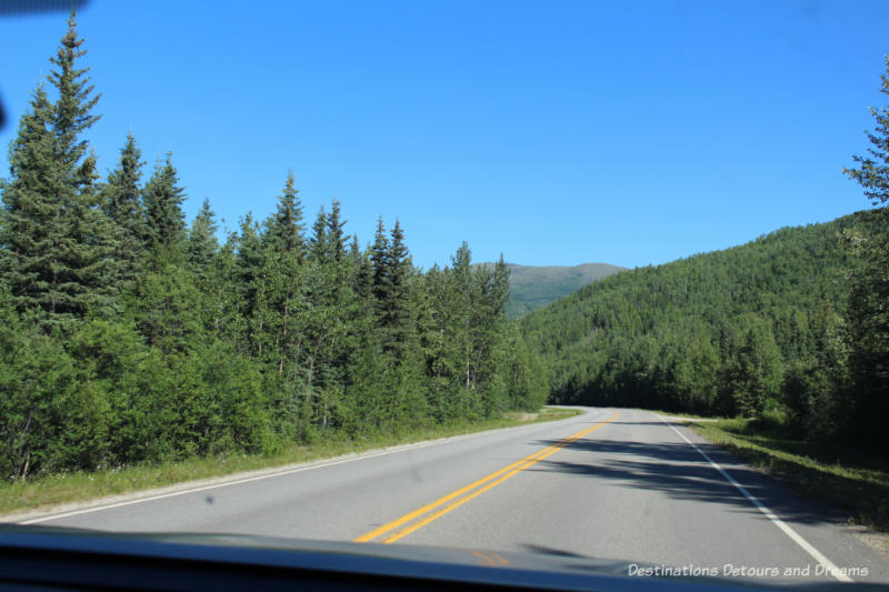 Chena Hot Springs Resort: road to resort Chena Hot Springs Road, Alaska
