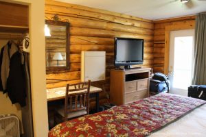 Cabin room at Pike's Waterfront Lodge in Fairbanks, Alaska