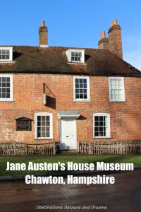 The house where Jane Austen lived and wrote in Chawton, Hampshire is now a museum #England #Hampshire #Chawton #JaneAusten #museum