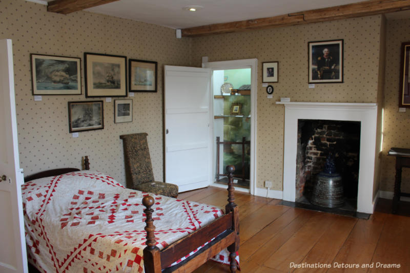 Bedroom at Jane Austen's House Museum