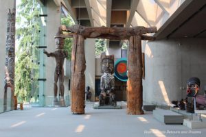 Museum of Anthropology Great Hall in Vancouver, British Columbia