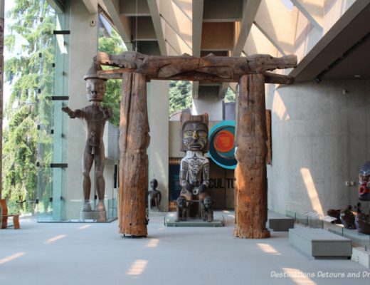 Museum of Anthropology Great Hall in Vancouver, British Columbia