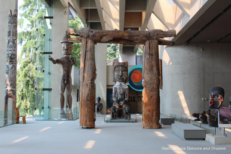 Museum of Anthropology Great Hall in Vancouver, British Columbia