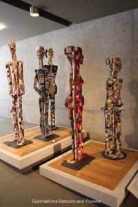 "John, Adam, Alice, Helen and Donna" by Sally Michener at Museum of Anthropology