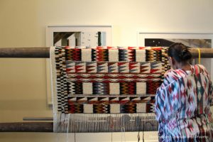 Weaving at the Museum of Anthropology
