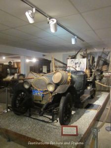 Beverley Hillbillies car at the Ralph Foster Museum in Branson