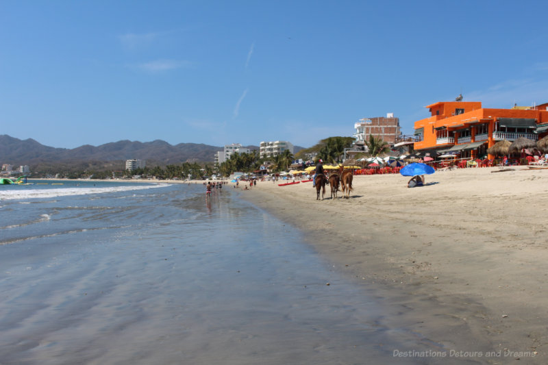 Beach at Bucerías, Mexico