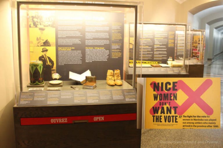 Manitoba Museum Exhibit: Nice Women Don’t Want The Vote