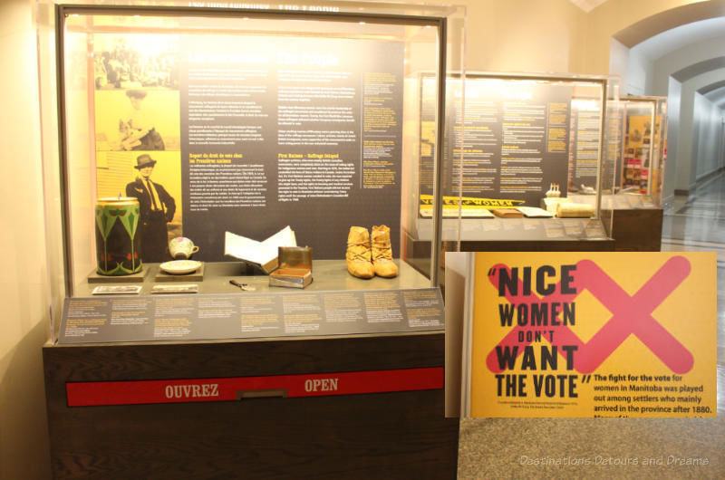 Manitoba Museum Exhibit: Nice Women Don't Want The Vote