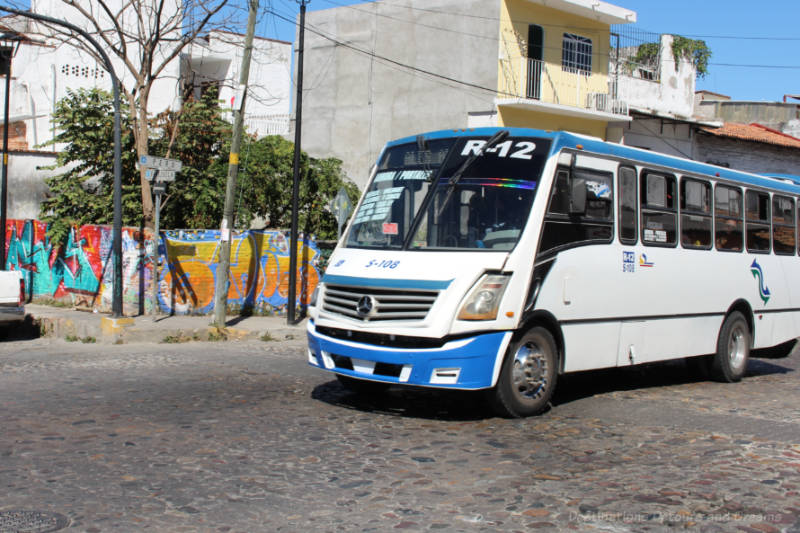 Bus in Puerto Vallarta, Mexico