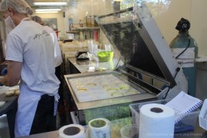 A look at the packaging process at Salt Spring Island Cheese Company, Canada