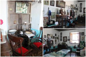 Artifacts in the Encarnación Museum in San Sebastián del Oeste, Mexico, where Sr. Encarnación displays items from her family's estate in her home