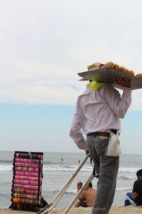 Beach vendors, Sayulita, Mexico