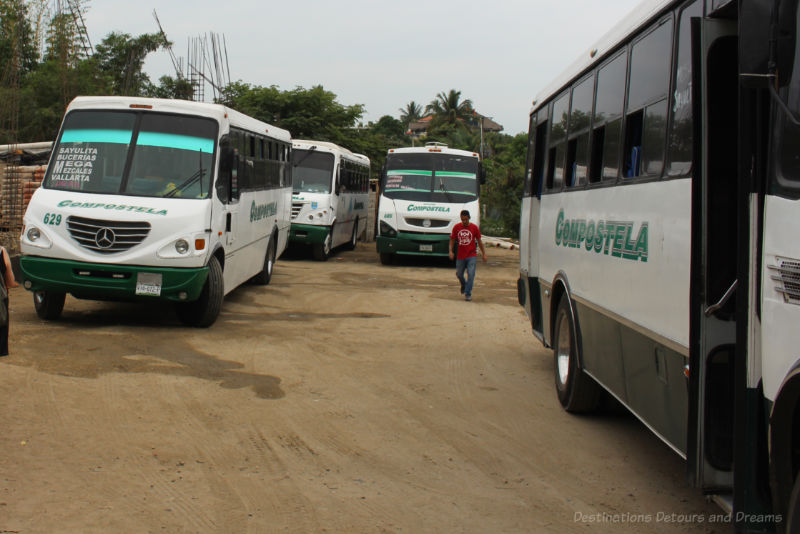 Sayulita bus lot