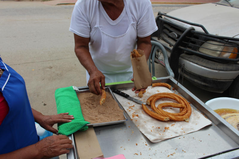 Churro stand, Sayulita, Mexico