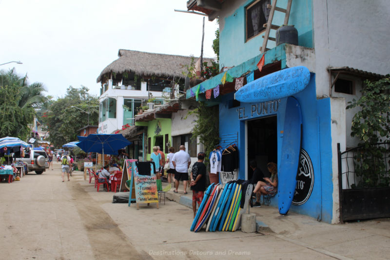 Street in Sayulita, Mexico