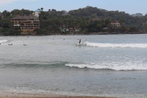 Surfing at Sayulita