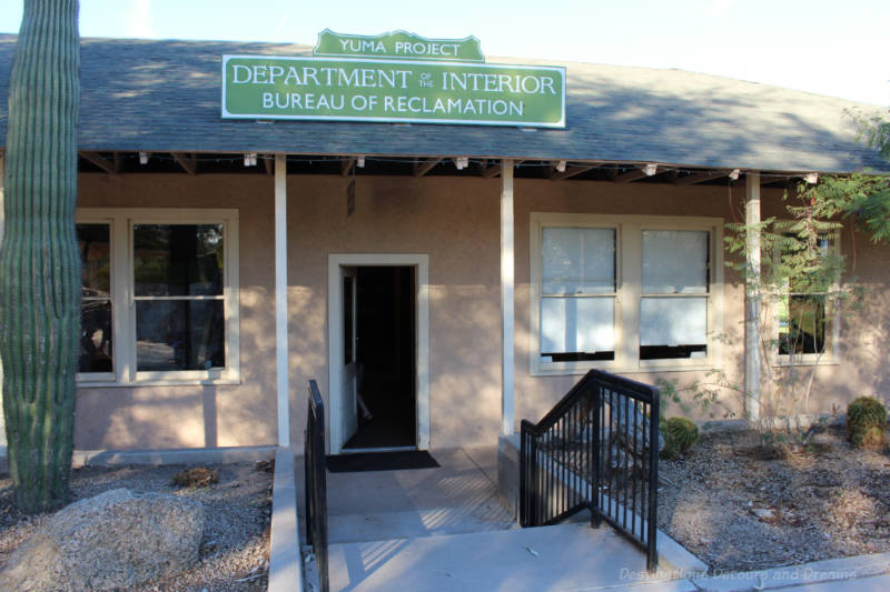 Corral House at Colorado River State Historic Park in Yuma, Arizona