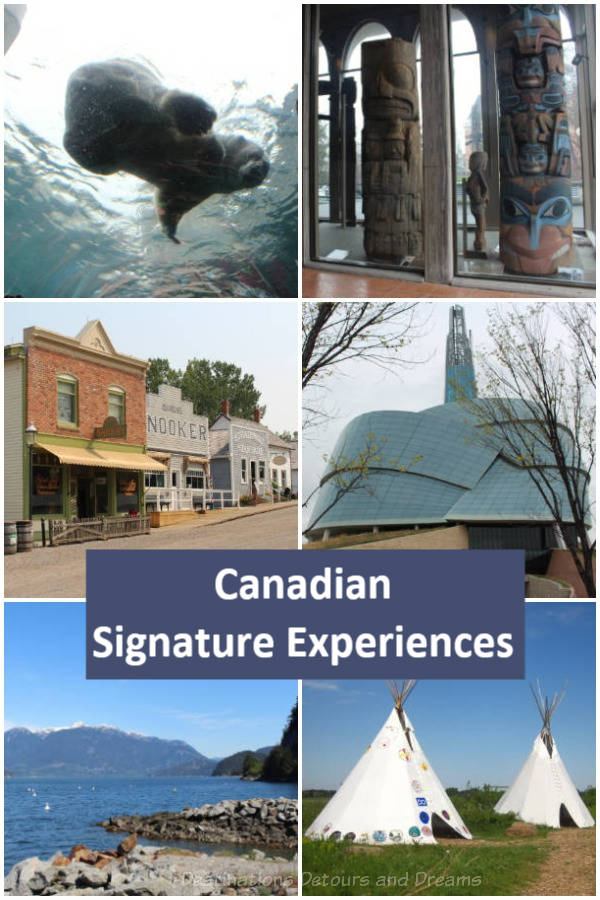 Canadian Signature Travel Experiences: unique once-in-a-lifetime experiences as designated by Tourism Canada #travel #Canada