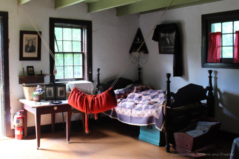 Inside the Louis Riel House, Winnipeg, Manitoba